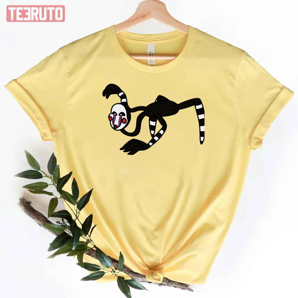 Spider Puppet Scary Art Five Nights At Freddy’s Unisex T-Shirt