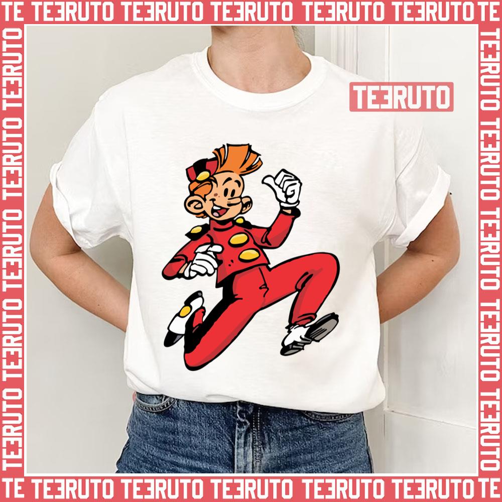 Spirou Running Gaston Lagaffe Unisex T-Shirt