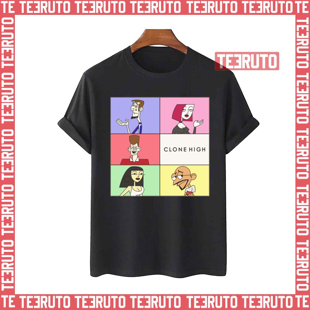 Square Frame Design Clone High Unisex T-Shirt