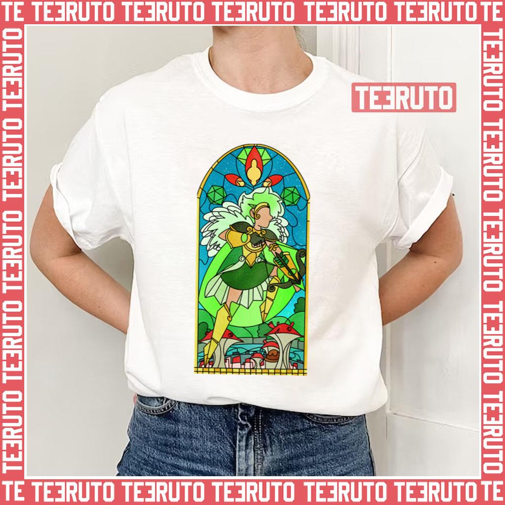 Stained Glass Individual Amphibia Marcy Wu Unisex T-Shirt
