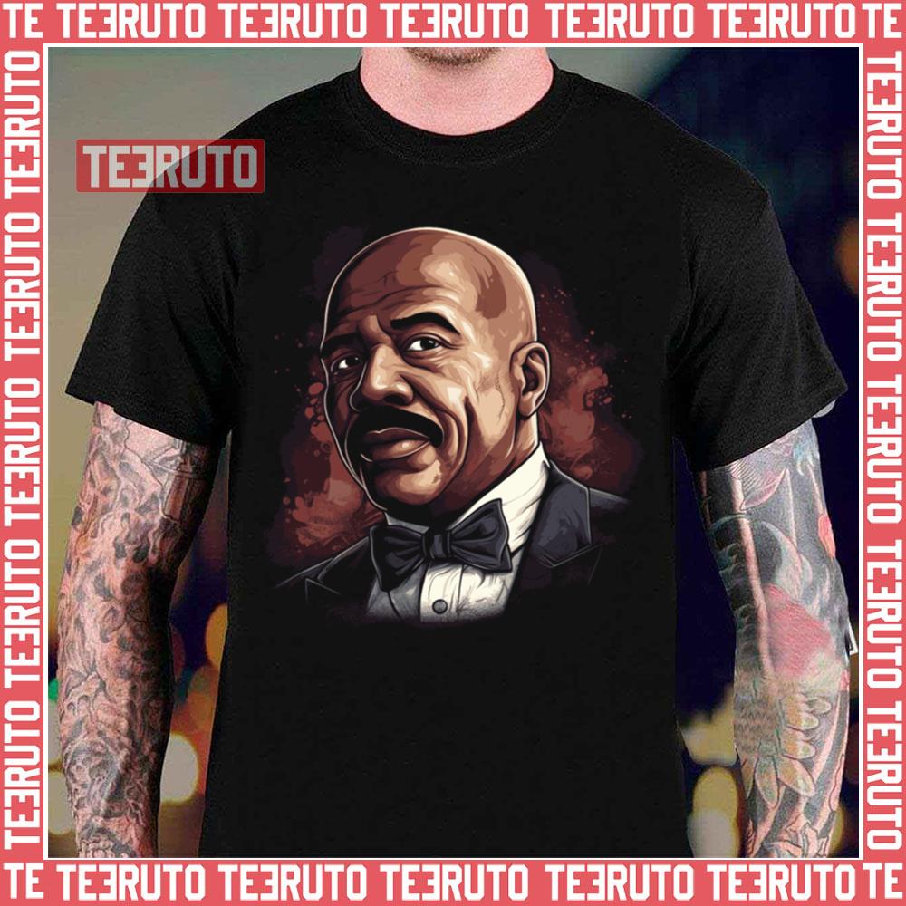 Steve Harvey Geometric Portrait Unisex T-Shirt