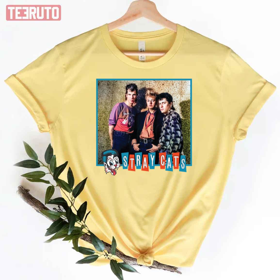 Stray Cats Group Design Unisex T-Shirt
