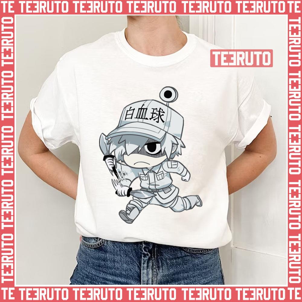 Target Sighted Cells At Work White Cell Unisex T-Shirt