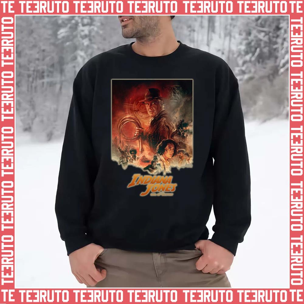 The Graphic Indiana Jones And The Dial Of Destiny Unisex Sweatshirt