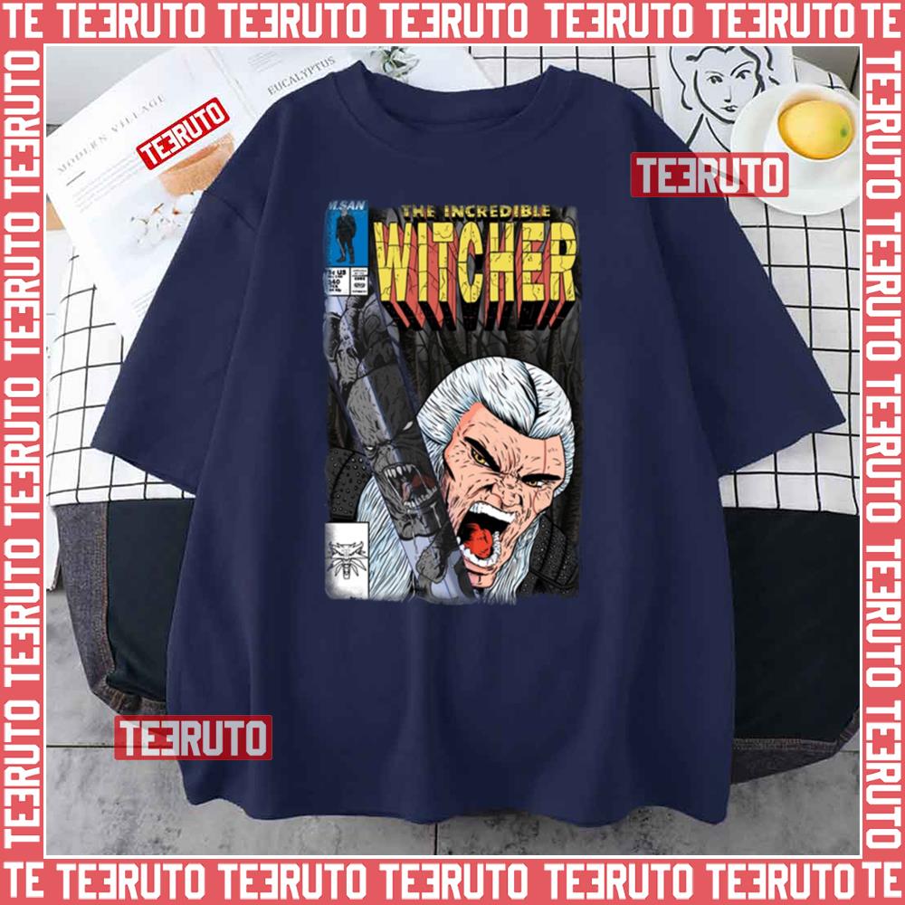 The Incredible Witcher Comic Cover The Witcher Unisex T-Shirt