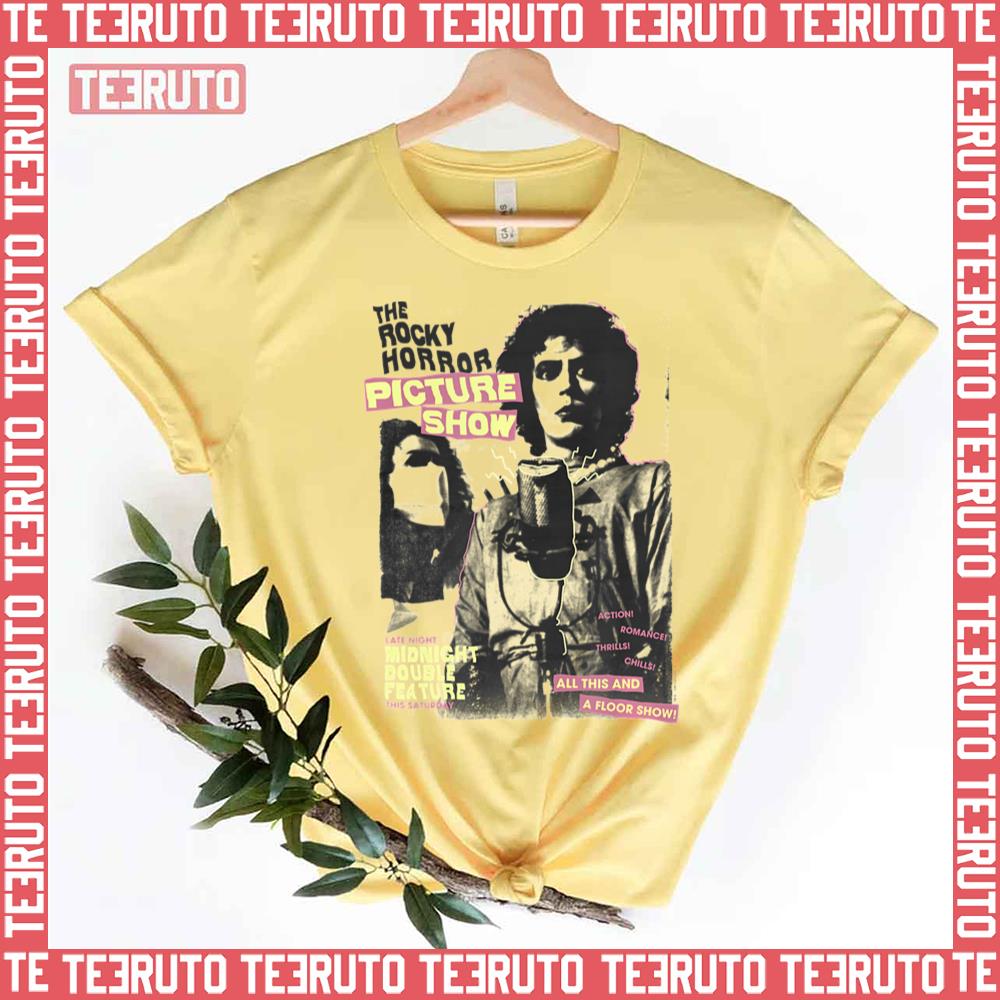The Rocky Horror Picture Show Frank Magazine Cover Unisex T Shirt Teeruto