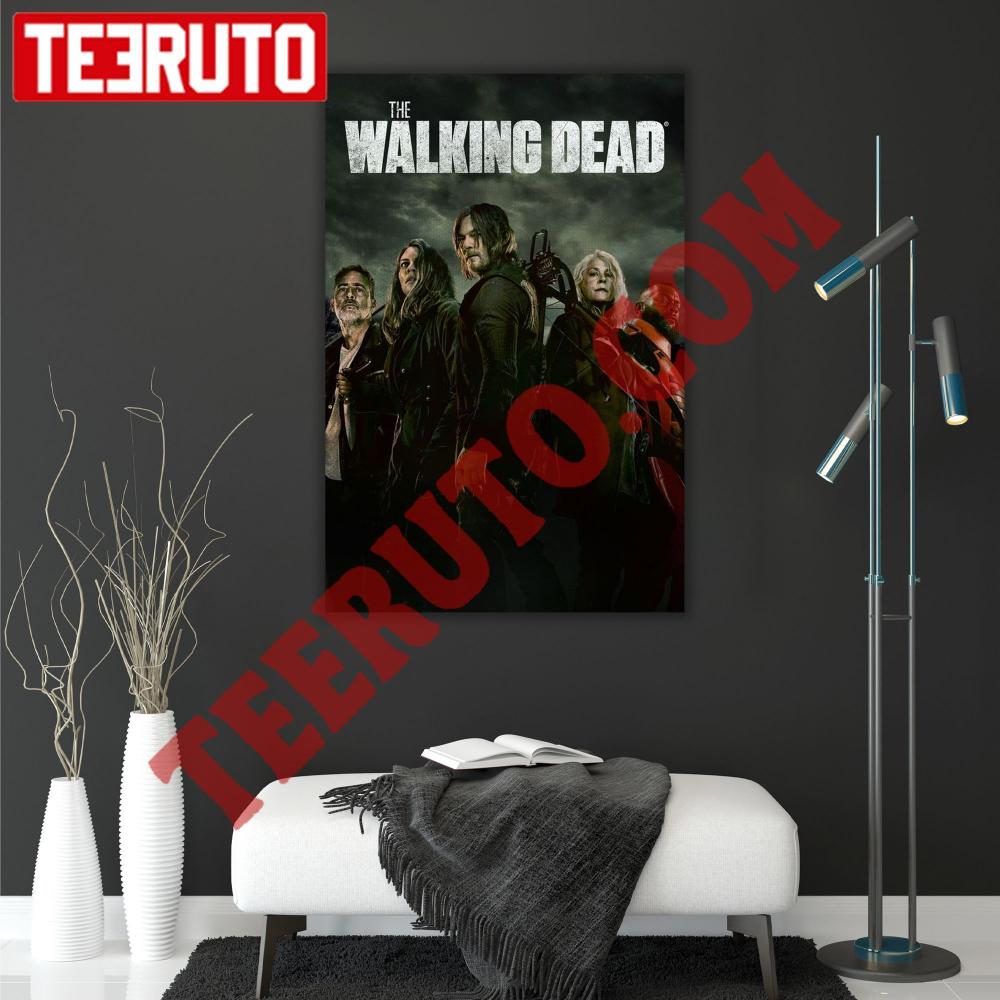 The Walking Dead Portrait Canvas