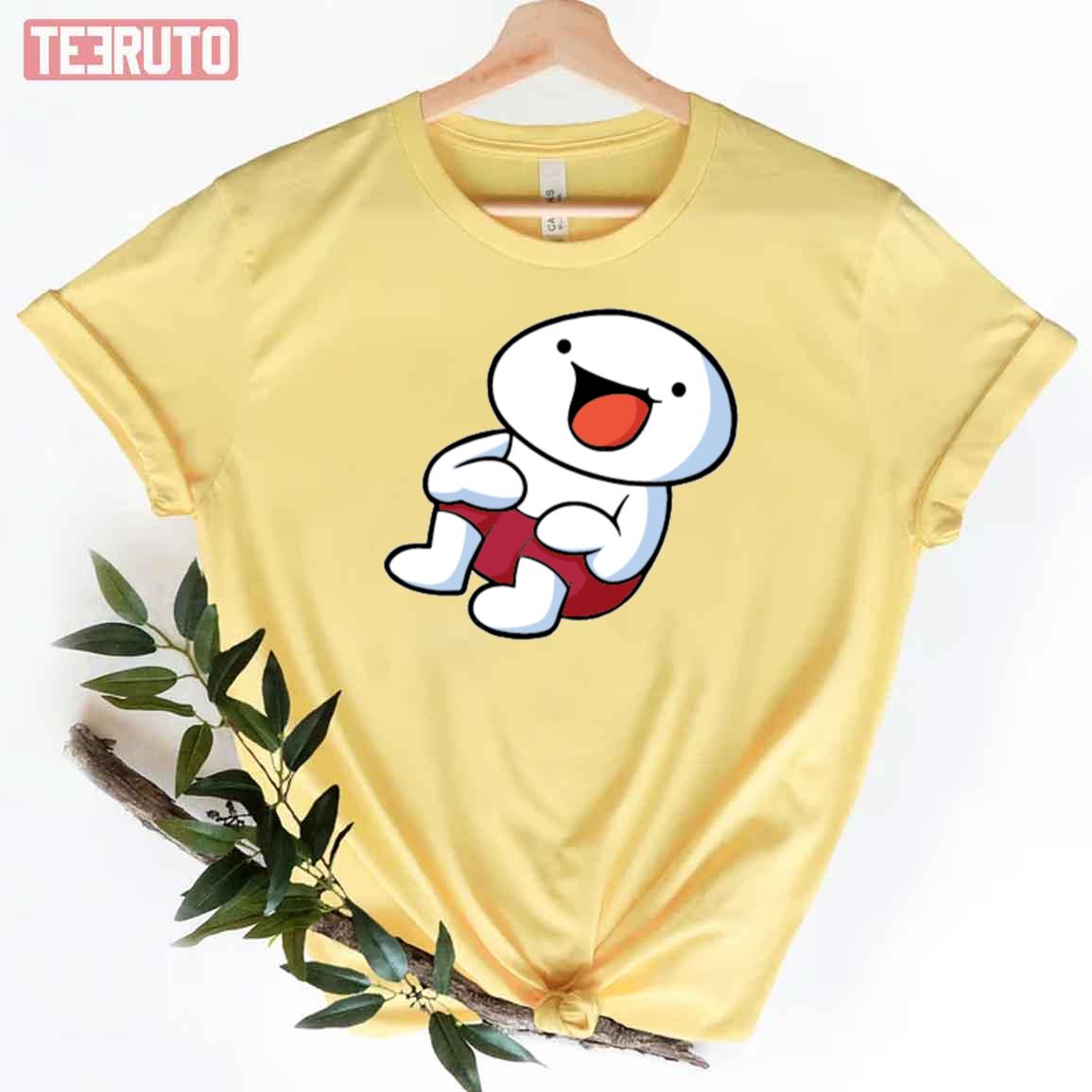 Theodd1sout Red Short Unisex T-Shirt