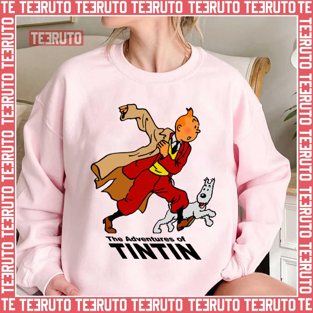 Tintin Reporter Who Travels The World Unisex Sweatshirt