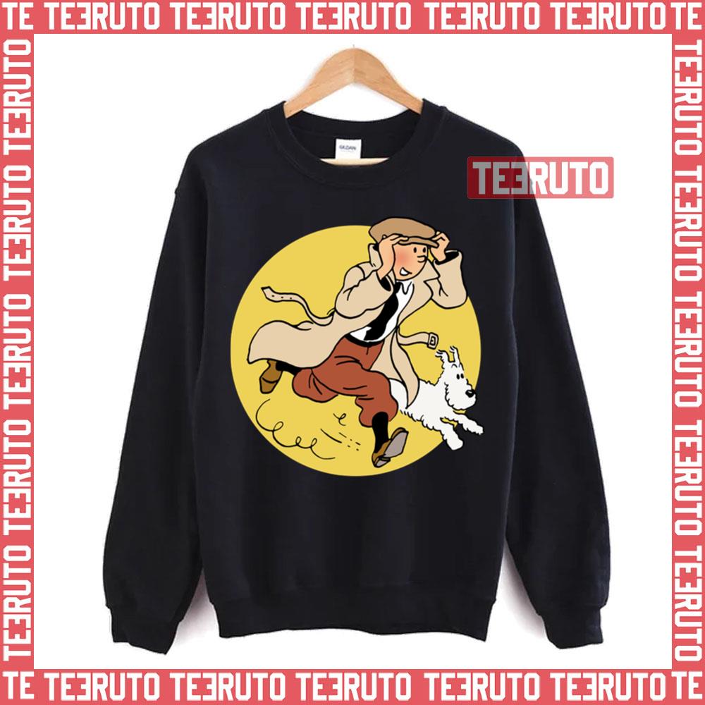 Tintin Running For Something Unisex Sweatshirt