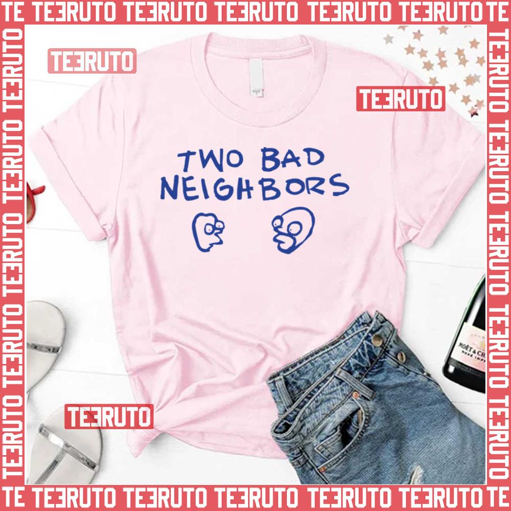 Two Bad Neighbours The Simpsons Unisex T-Shirt