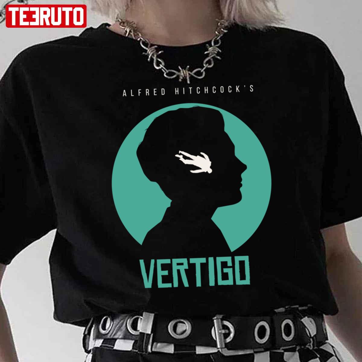 Vintage Art Alfred Hitchcock’s Vertigo Unisex T-Shirt