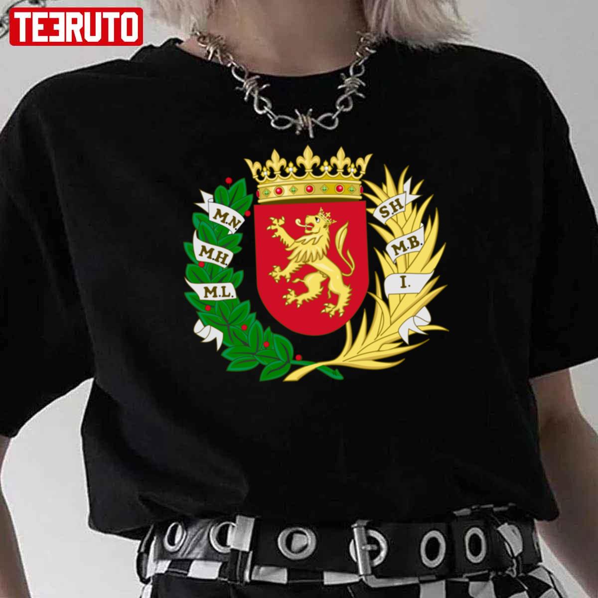 Vintage Logo Zaragoza Flag Coat Of Arms Unisex T-Shirt