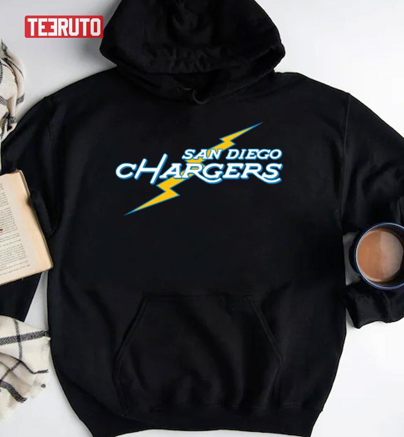 San Diego Black Logo Chargers Hoodie - Shirt Low Price