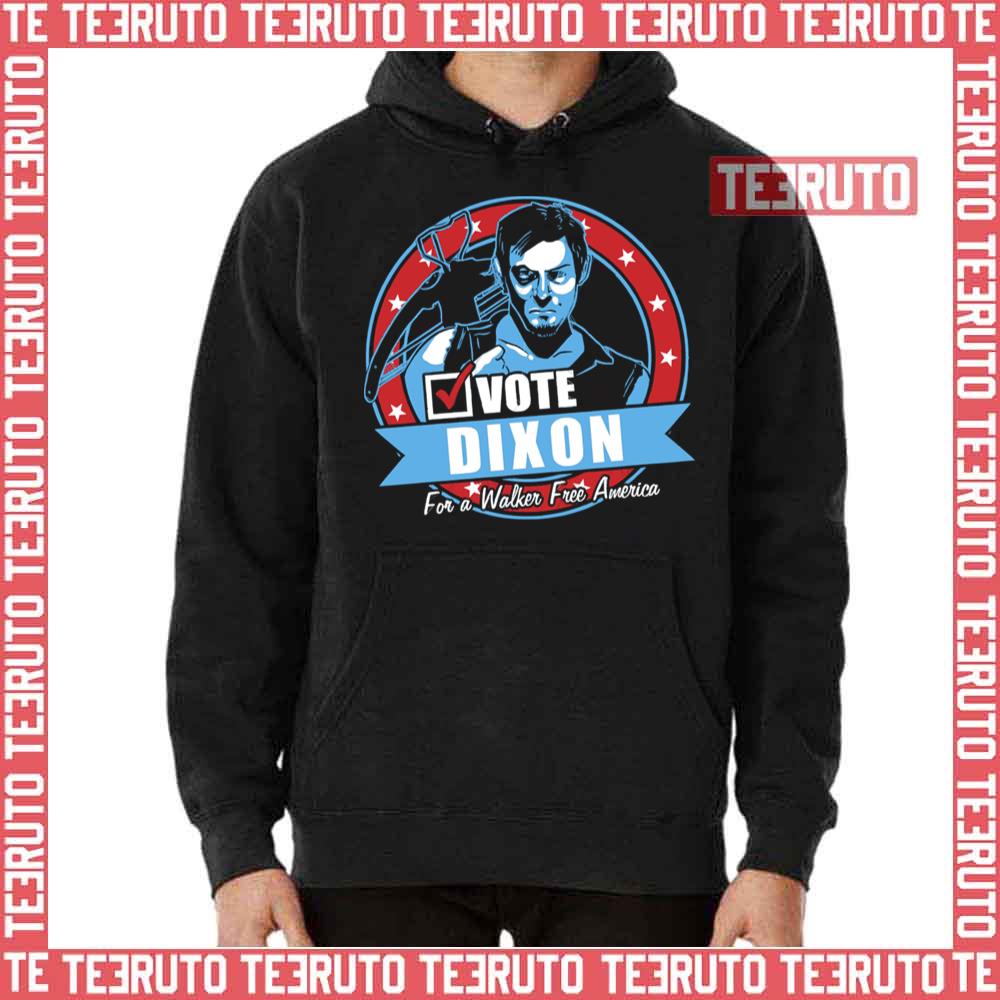 Vote Dixon The Walking Dead Unisex Hoodie