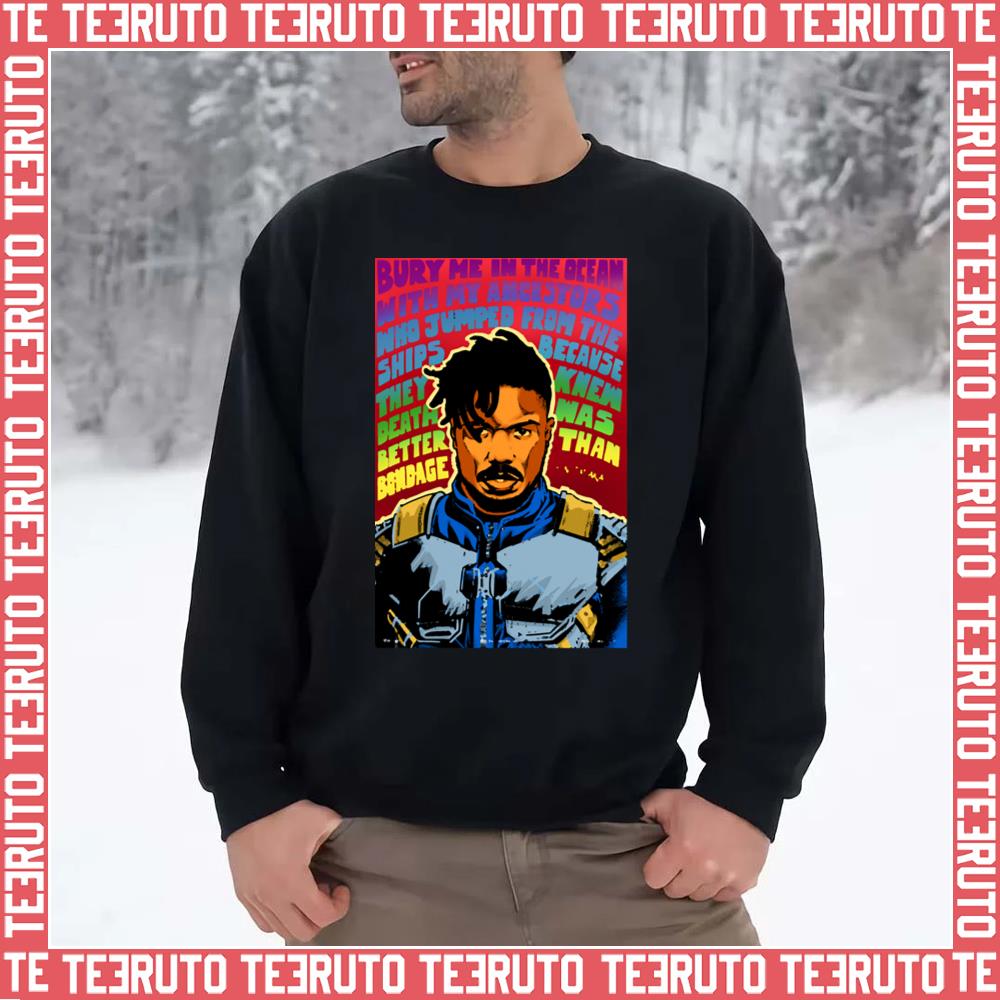 Wakanda Movies Religious Killmonger Unisex Sweatshirt