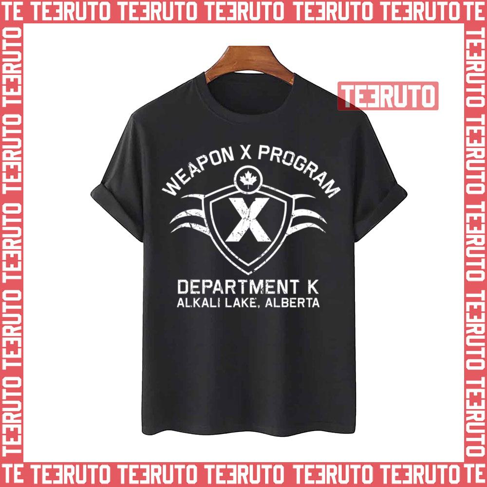 Weapon X Program Wolverine Marvel Unisex T-Shirt