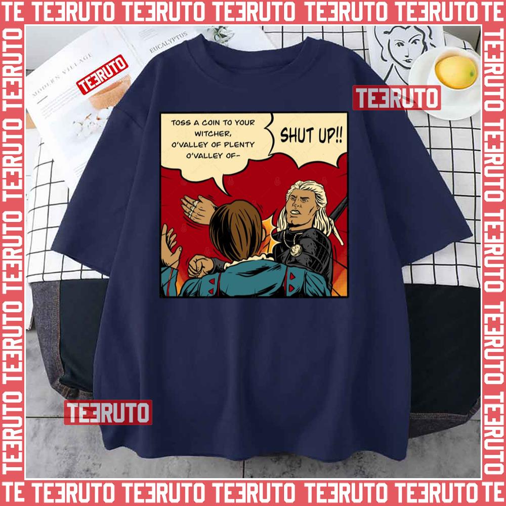 Witcher Slap Comic Art The Witcher Unisex T-Shirt