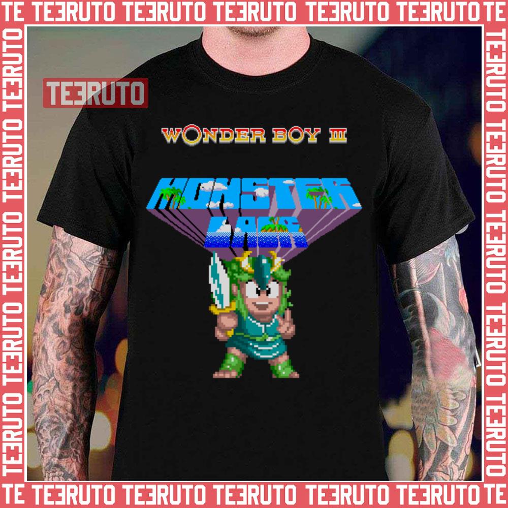 Wonderboy 3 Funny Game Pixel Unisex T-Shirt