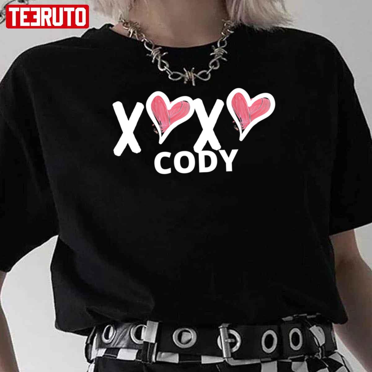 Xoxo Cody Love Quote Unisex T-Shirt