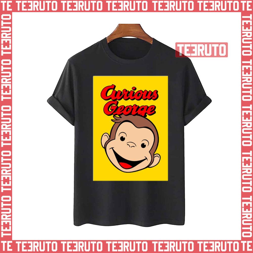 Yellow Graphic Curious George Unisex T-Shirt