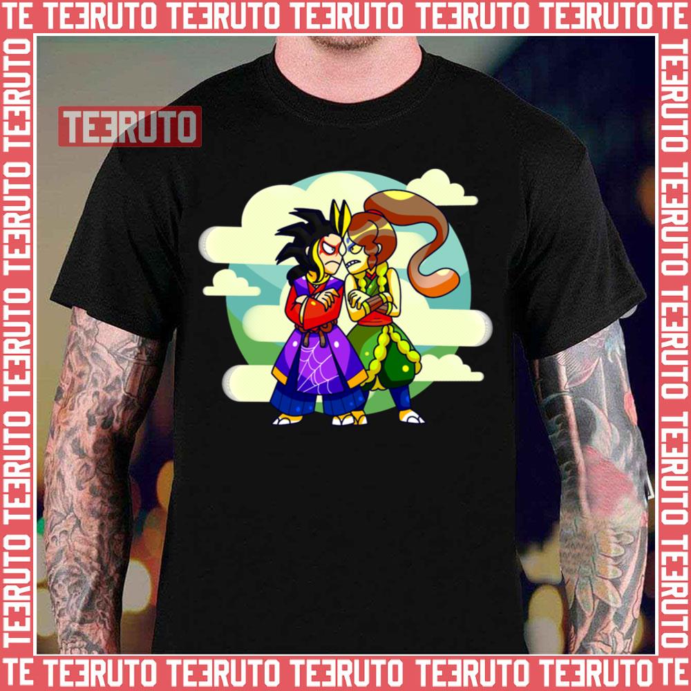 Yokai Generals Arachnus And Toadal Dude Unisex T-Shirt