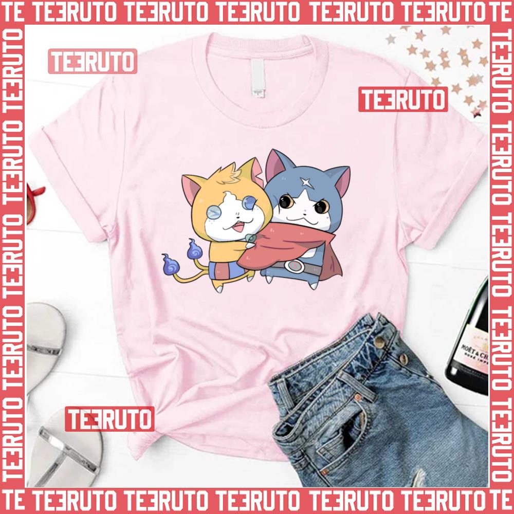 Yokai Watch Fuyunyan & Tomnyan Unisex T-Shirt