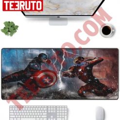 2016 Movies Civil War Captain America Iron Man Mouse Pad