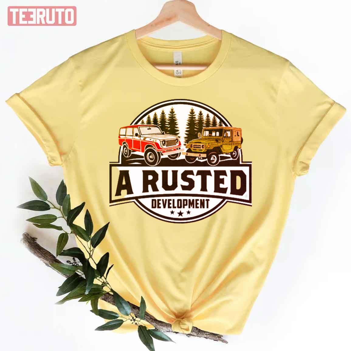 A Rusted Development Toyota Land Cruiser Unisex T-Shirt