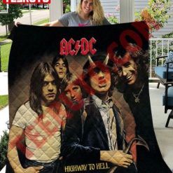 Acdc’s Long Winding Highway To ‘highway To Hell’ Quilt Blanket