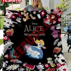 Alice Wonderland Classic Coll Quilt Blanket