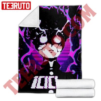 Anime Mob Psycho 100 Fleece Blanket