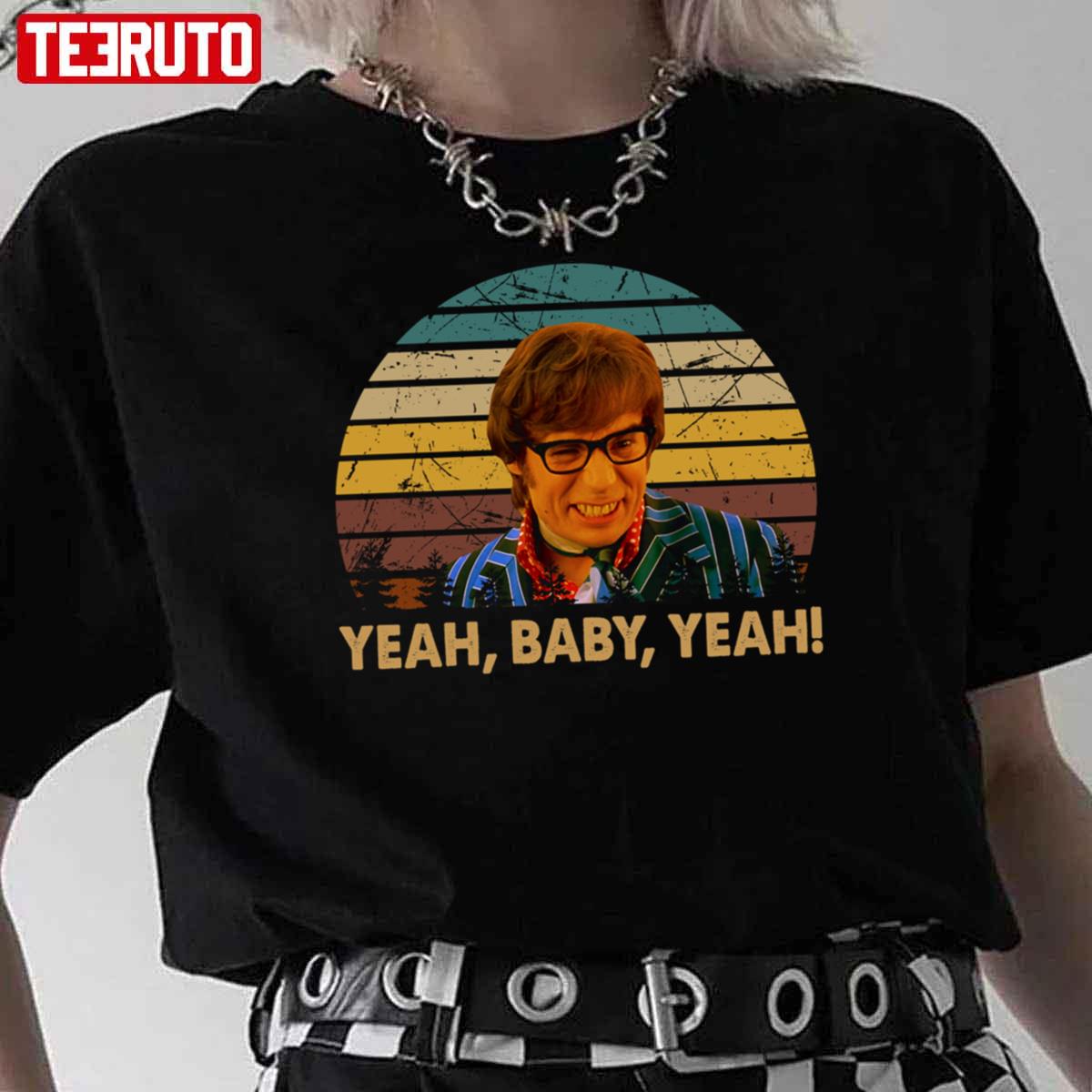 Austin Powers Character Painting Yeah Baby Unisex T-Shirt