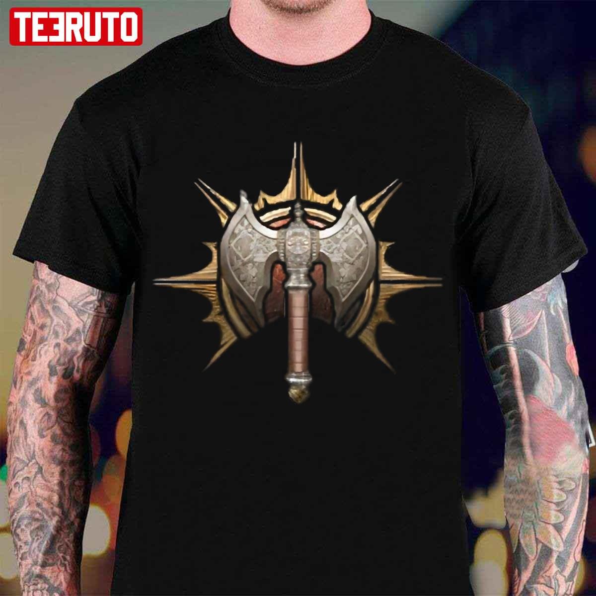 Baldur’s Gate Barbarian Logo Unisex T-Shirt