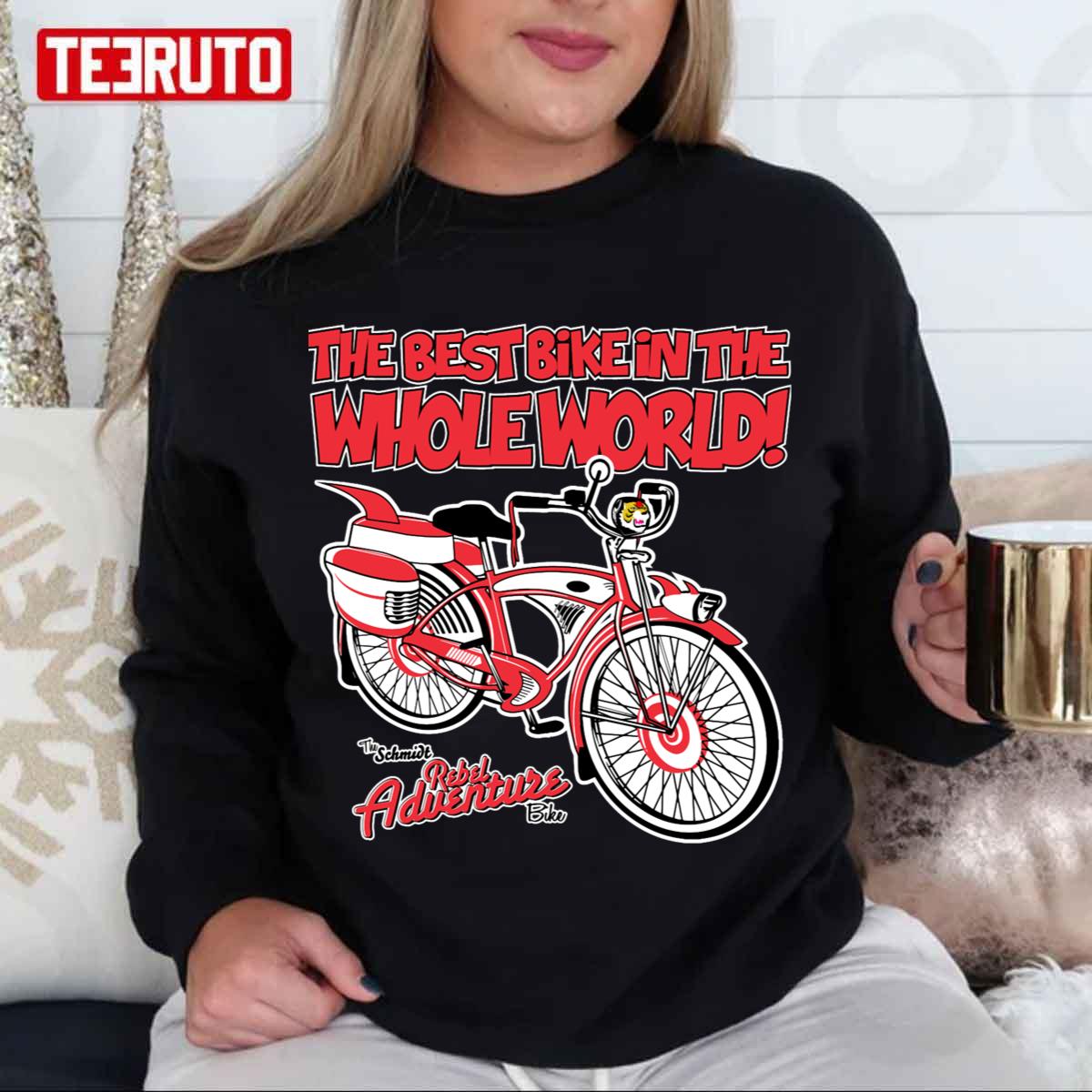 Best Bike In The Whole World Herman Unisex Sweatshirt