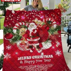 Best Merry Christmas Wishes Quilt Blanket