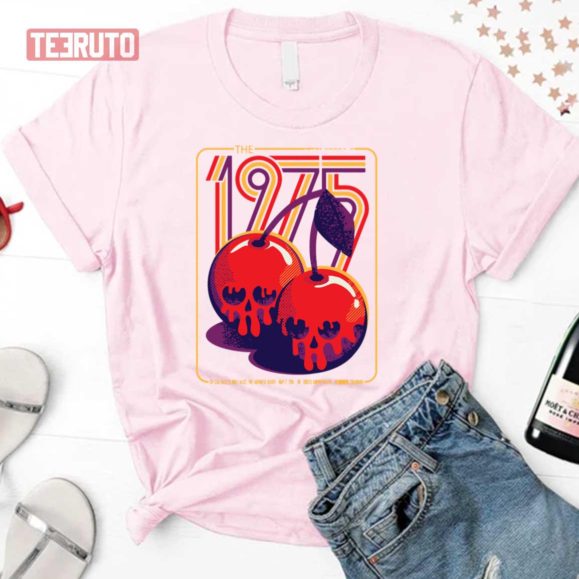 Best Skull Illustration Poster On The 1975 Unisex T-Shirt