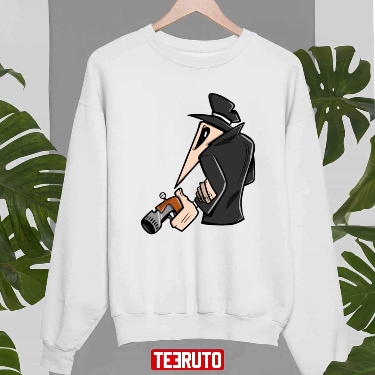 Black Spy Vs Spy Unisex Sweatshirt