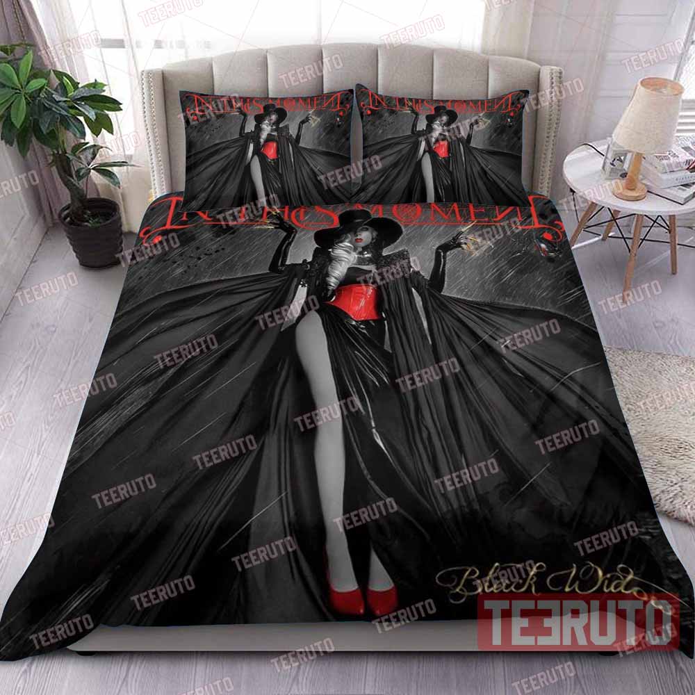 Black Widow In This Moment Bedding Set