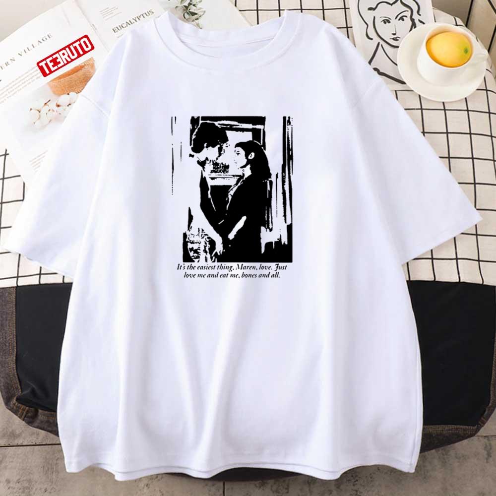 Bones And All Black Art Unisex T-Shirt