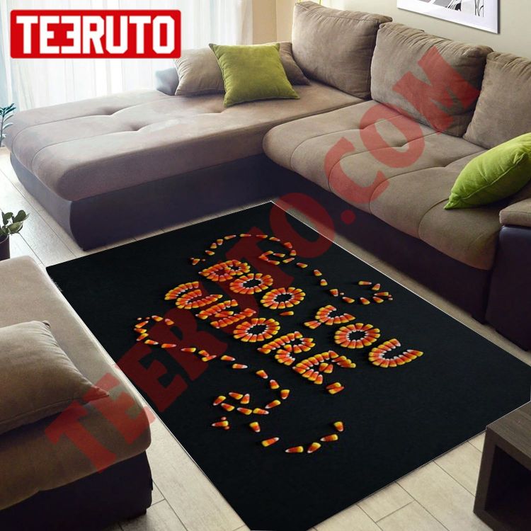 Boo You Whore Halloween Candy Spooky Trick Or Treat Rug