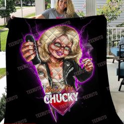 Bride Of Chucky Quilt Blanket