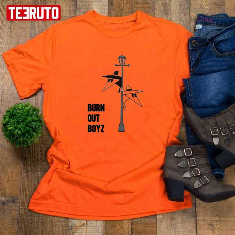 Burn Out Boyz Graphic Spy Vs Spy Unisex T-Shirt