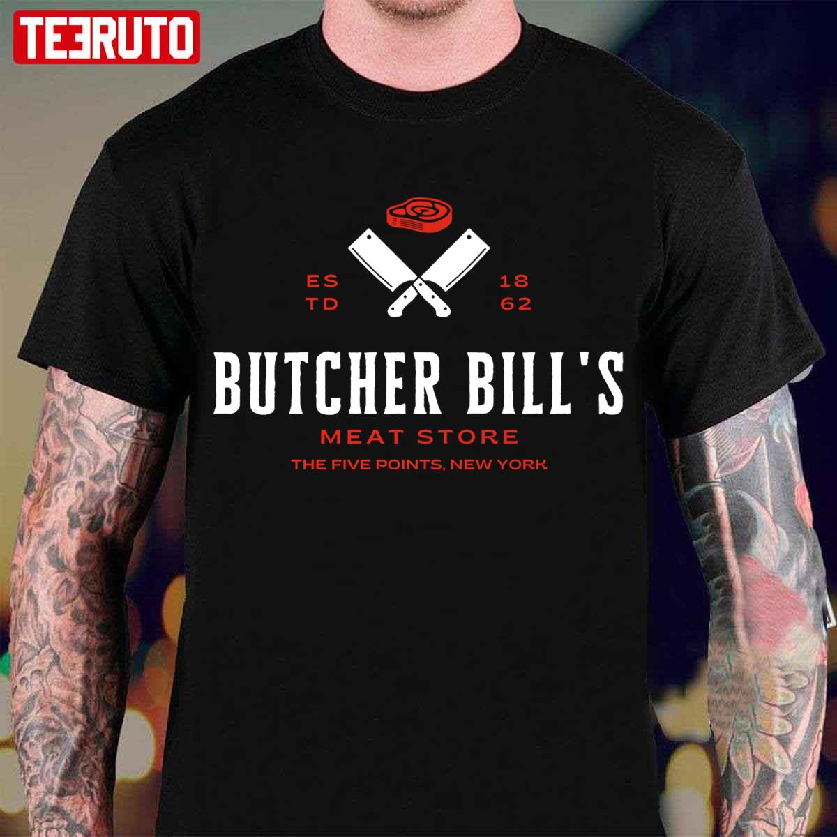 Butcher Bill’s Meat Store Unisex T-Shirt