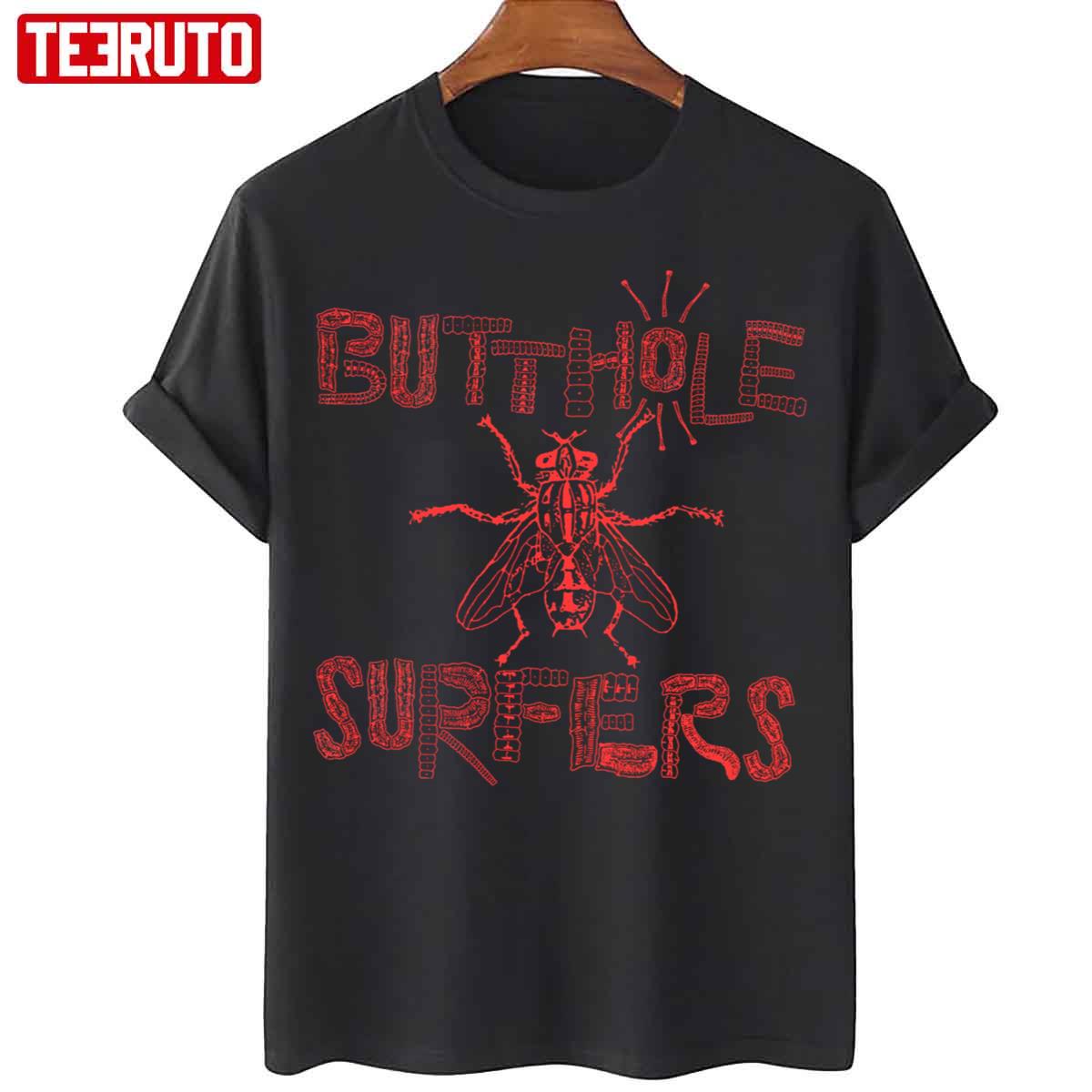 Butthole Surfers Fly Red The Flaming Lips Unisex T-Shirt