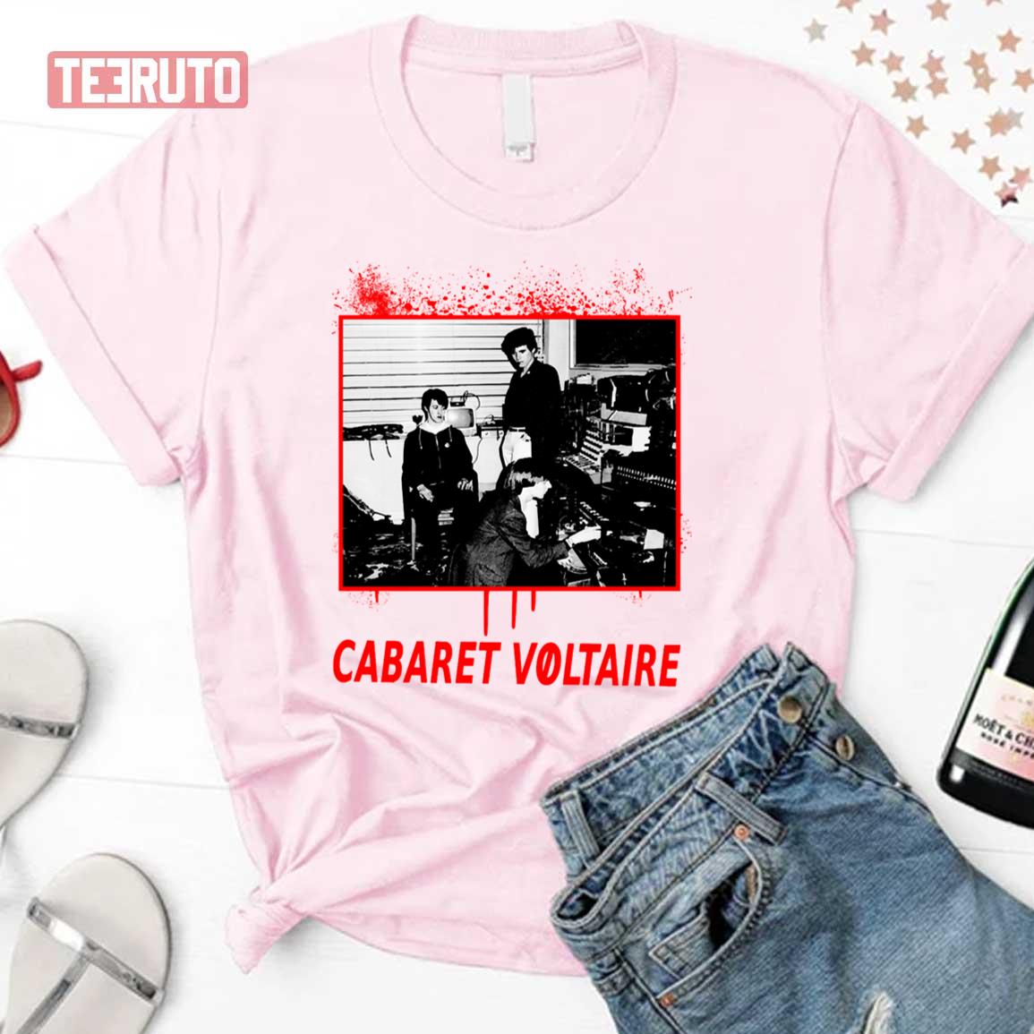 Cabaret Voltaire Red Graphic Unisex T-Shirt
