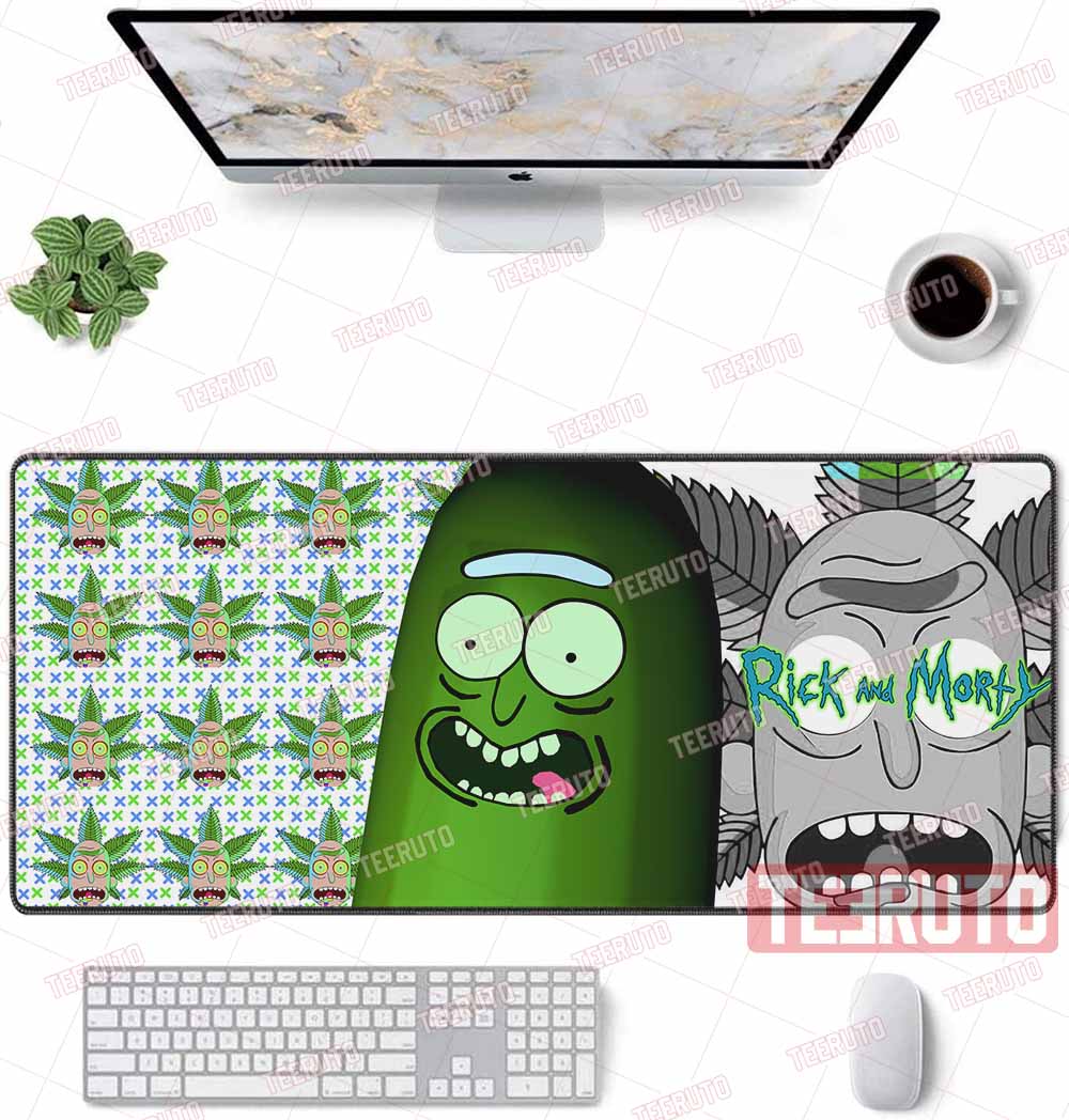 Cannabis Rick And Morty Mouse Mat
