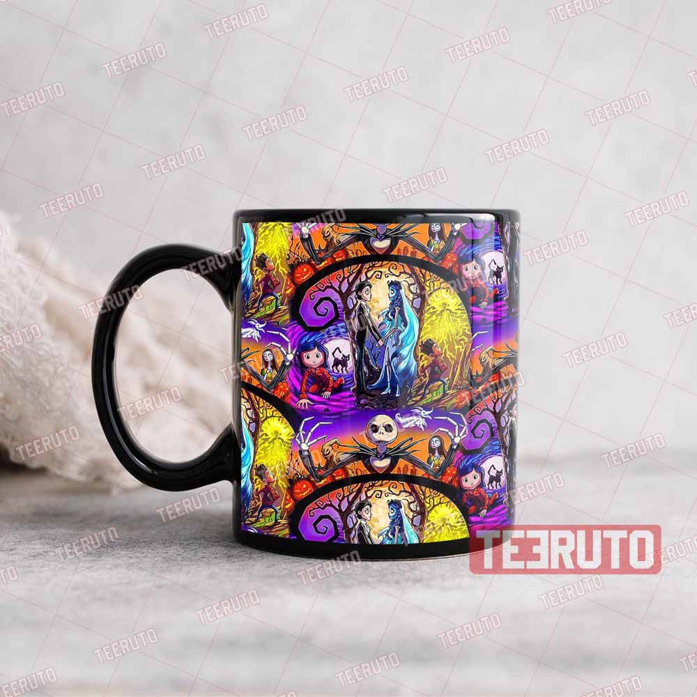 Caroline Nightmare Before Christmas Halloween Cartoon Mug