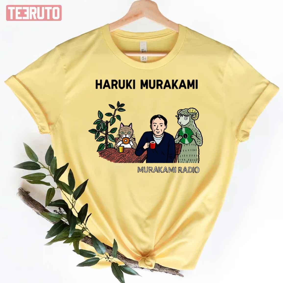 Cartoon Haruki Murakami Unisex T-Shirt