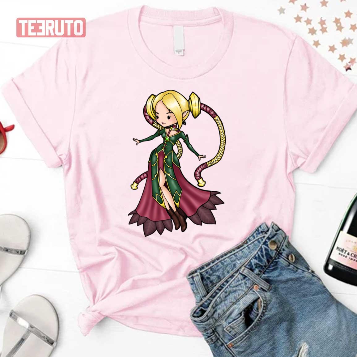 Celeste From Vainglory No Background Unisex T-Shirt